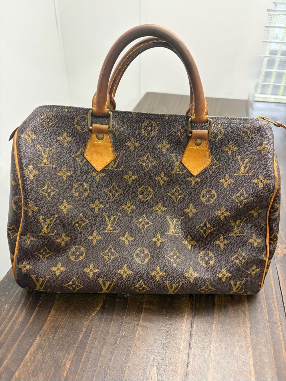 Louis Vuitton Monogram Canvas Speedy-style Duffel in Brown and Tan